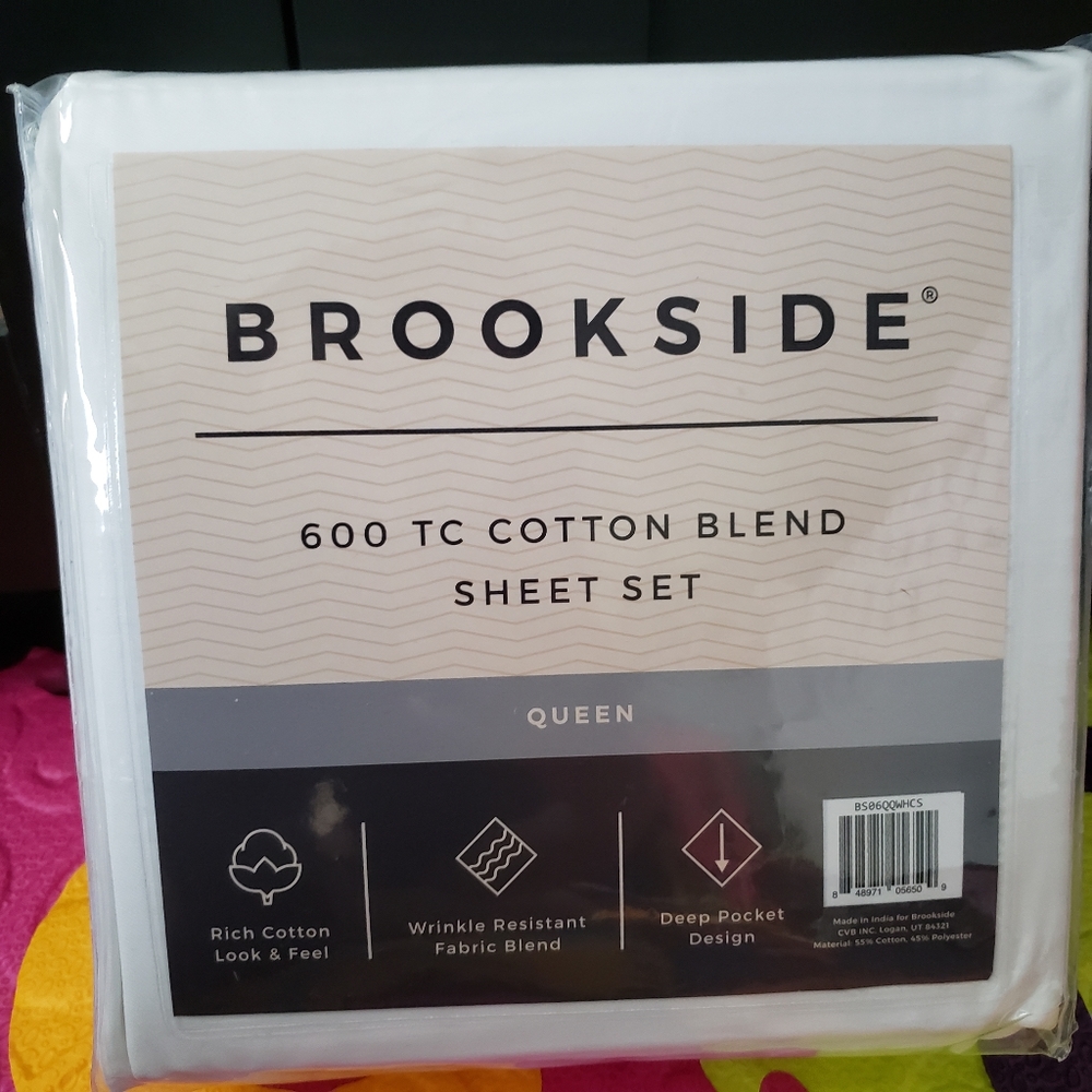 BROOKSIDE QUEEN SHEET SET